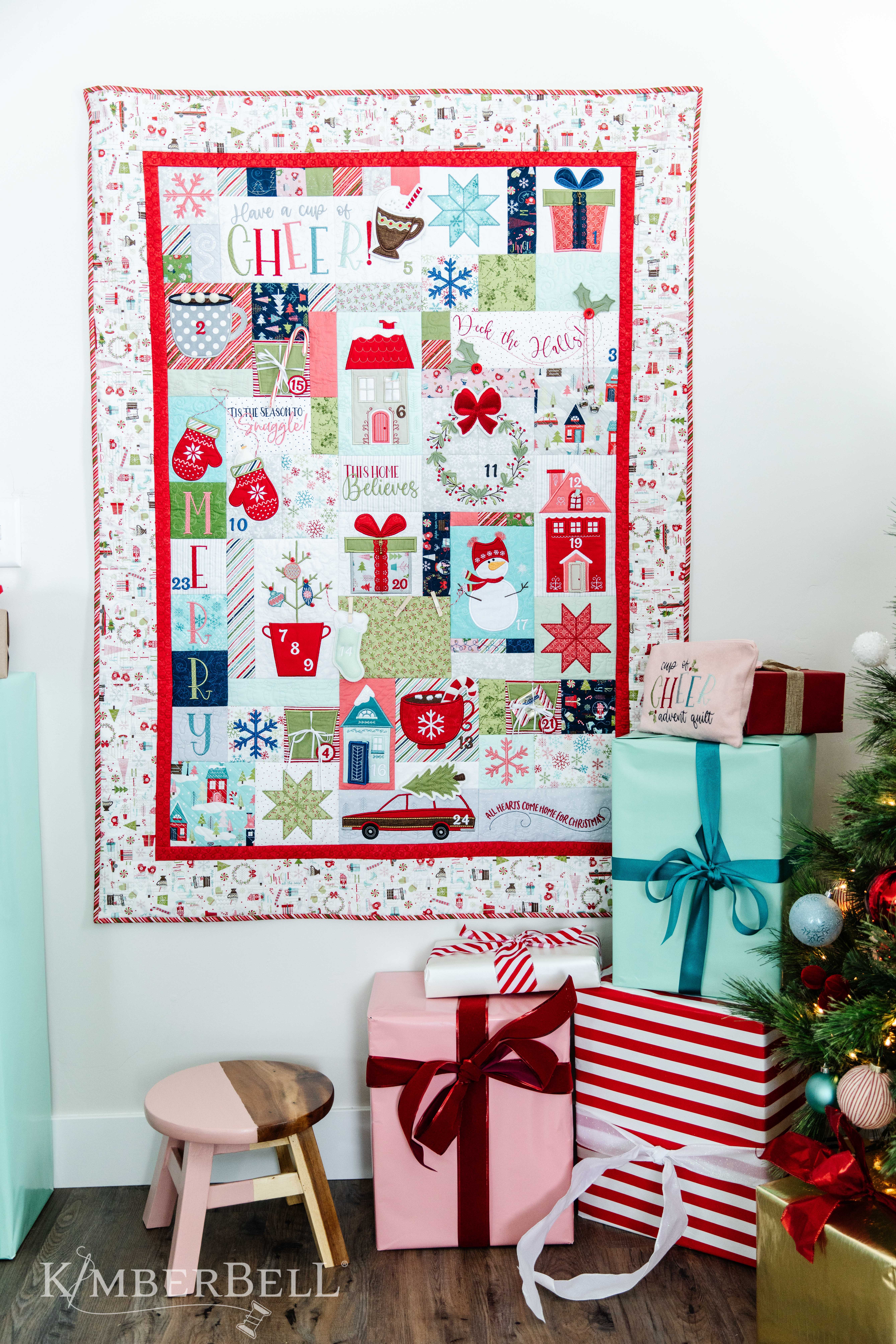 Cup of Cheer Advent Quilt1208highres