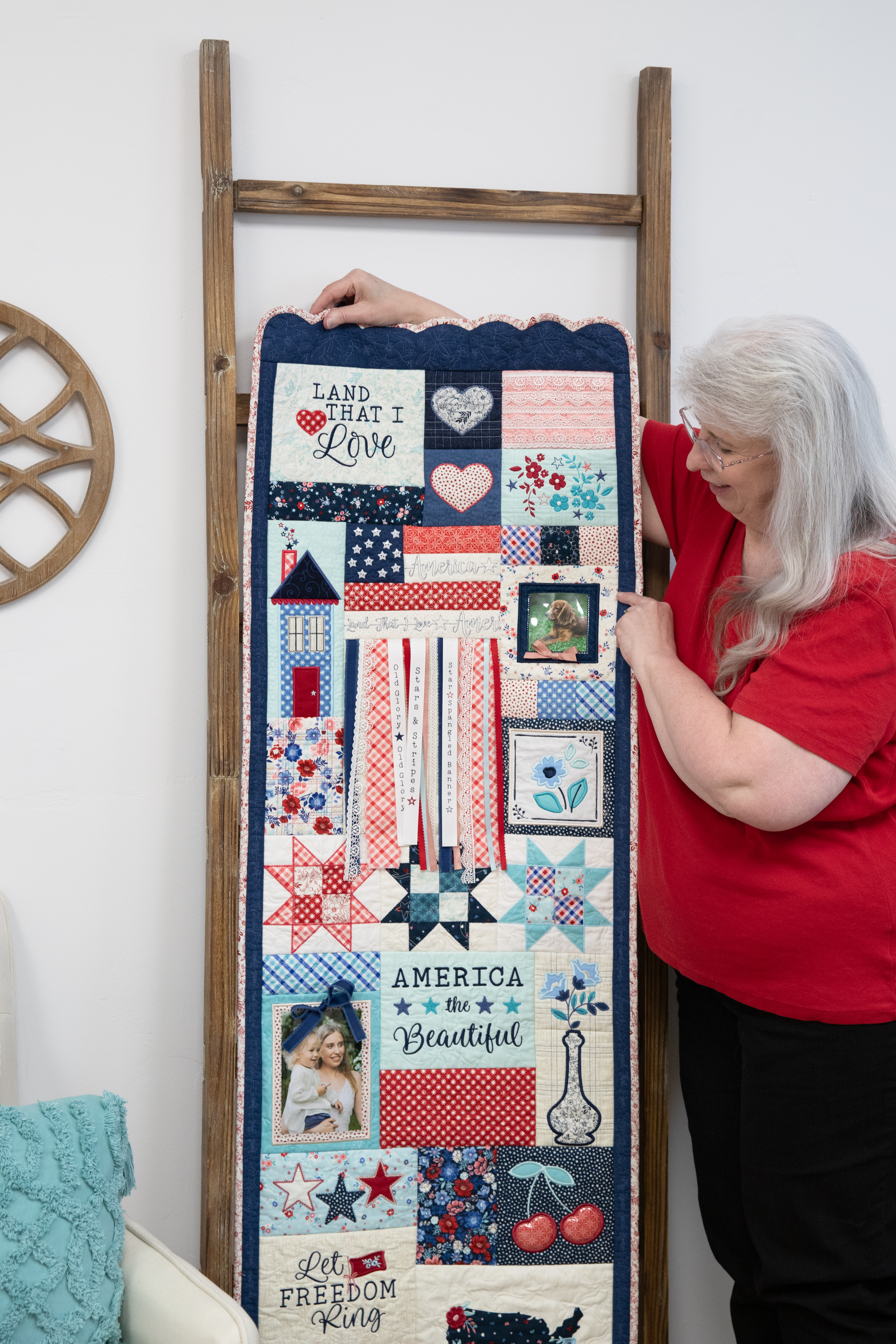 DebbieHoldingQuiltVert-1