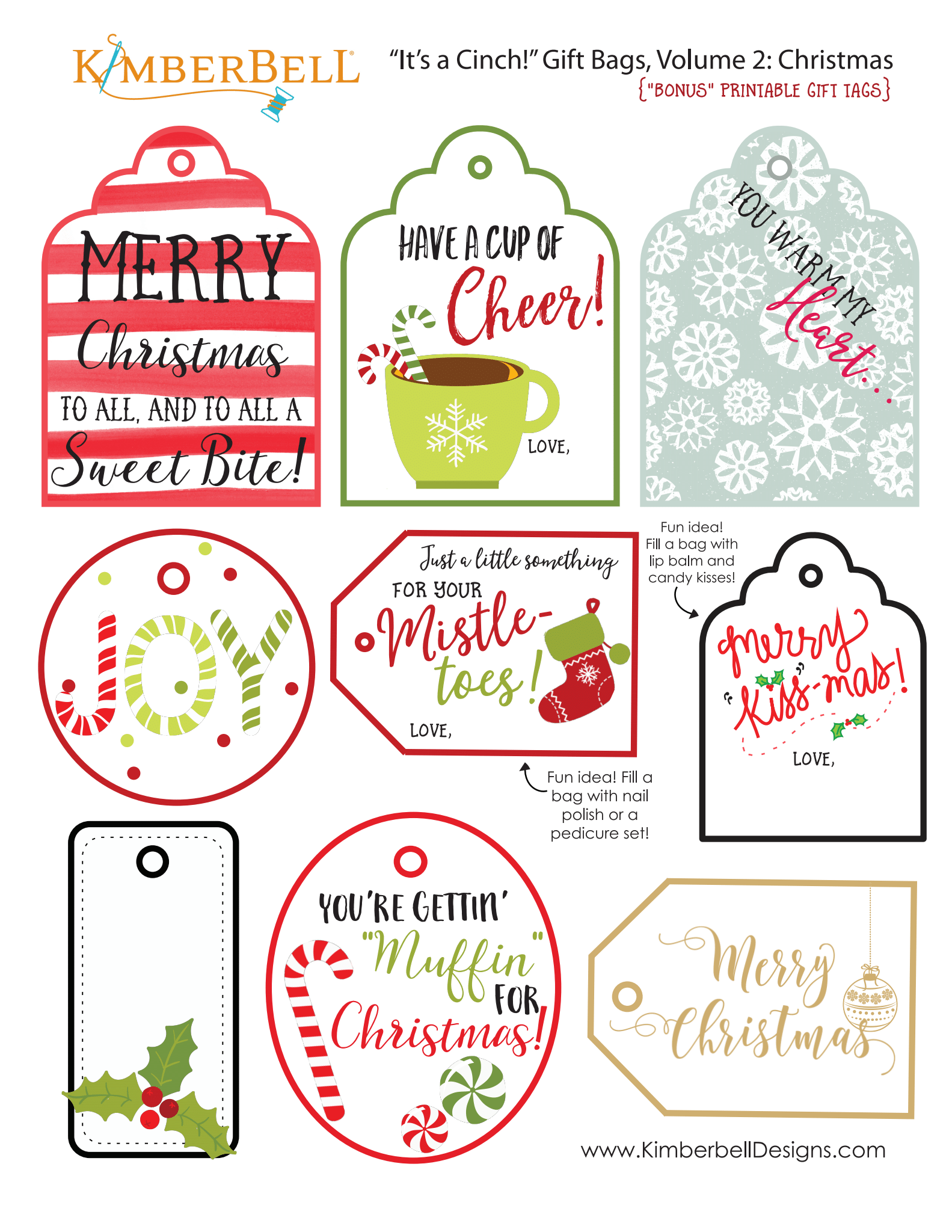 Gift tags