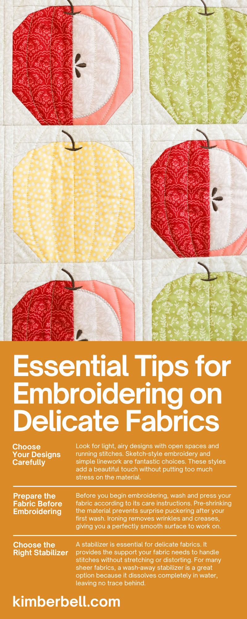 Essential Tips for Embroidering on Delicate Fabrics