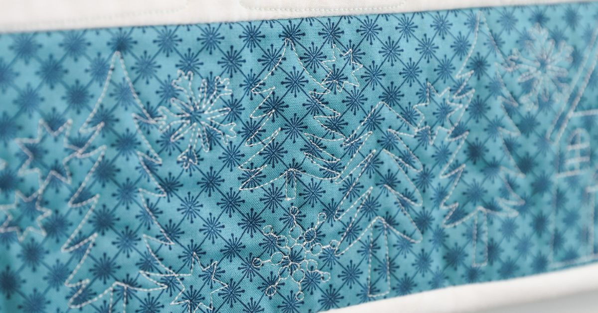 How to Create Embroidered Quilt Blocks on Your Machine